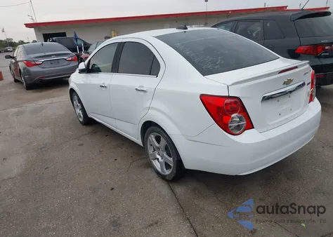 2015 Chevrolet Sonic Ltz Auto из США, поврежденный, VIN 1G1JE5SB1F4168290